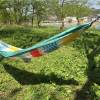 Outdoor nylon travel garden camping/hiking portable outdoor hammock