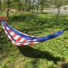 Portable Lightweight stripe design hammock swings outdoor camping hammock
