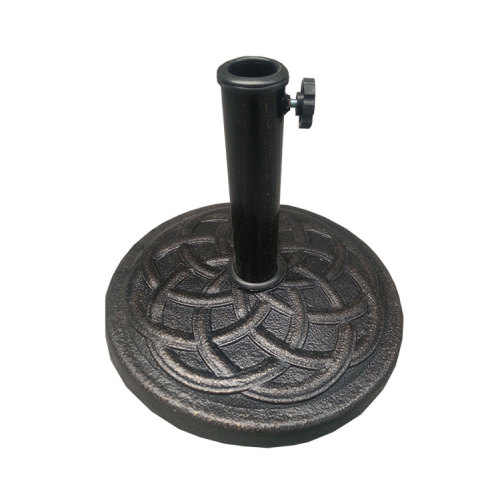 Outdoor living suitable outdoor resin umbrella base stand