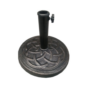 Outdoor living suitable outdoor resin umbrella base stand