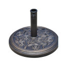 2019 Wholesale high quality resin parasol garden umbrella base outdoor