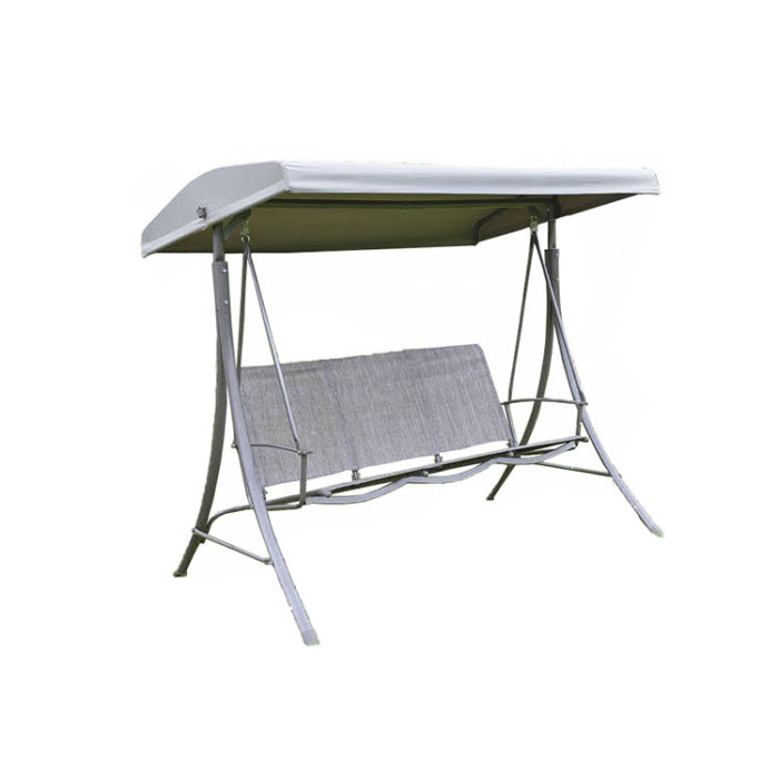 High Quality 3 Seater Steel Leisure Outdoor Garden Bench Seat Swing Chair-Cloudyoutdoor