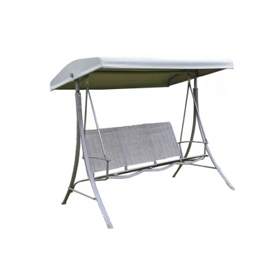 High Quality 3 Seater Steel Leisure Outdoor Garden Bench Seat Swing Chair-Cloudyoutdoor