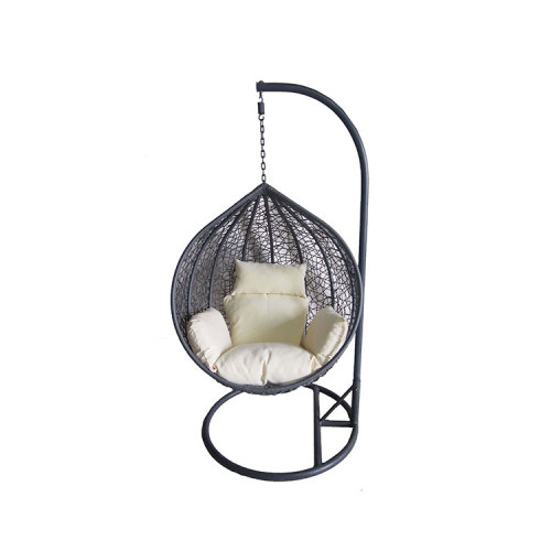 China wholesale custom waterproof garden hanging chair rattan swing