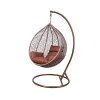 China wholesale custom waterproof garden hanging chair rattan swing