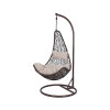 2019 outdoor garden furniture best quality living room rattan hanging egg chair