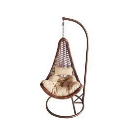 New style comfortable hanging outdoor rattan swing chair