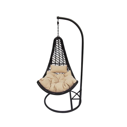 New style comfortable hanging outdoor rattan swing chair