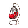 Custom modern outdoor furniture metal hanging egg chair outdoor 1 set