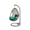 Factory price high quality outdoor patio garden egg hanging chair with stand