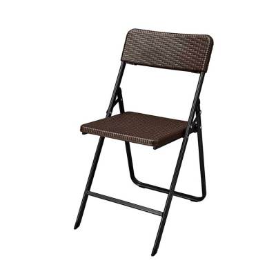 Popular outdoor folding round shape hdpe plastic chair and tables