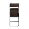 Popular outdoor folding round shape hdpe plastic chair and tables