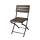 Cheap foldable environmental material hdpe blow moulded plastic chair