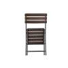 Cheap foldable environmental material hdpe blow moulded plastic chair