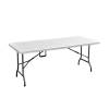 Good quality cheap price outdoor plastic hdpe folding square table chair set