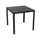 Commercial new product fold-In-Half hdpe folding table and chairs