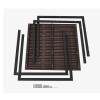 Commercial new product fold-In-Half hdpe folding table and chairs