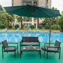 4 in 1 Garden sofa hdpe table cheap for garden party/picnic