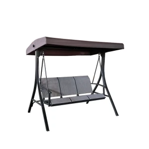 Hot Sale Outdoor 3 Seats Teslin Garden Swing Chair for Balcony-Cloudyoutdoor