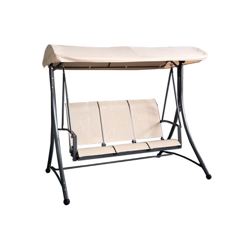 Outdoor Furniture General use 3 Seater Metal Garden Swing Chair-Cloudyoutdoor