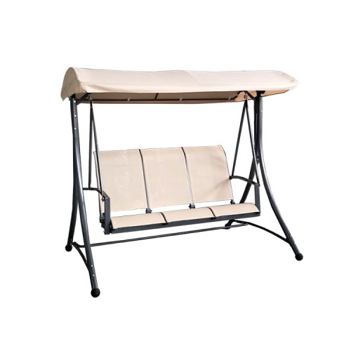 Outdoor Furniture General use 3 Seater Metal Garden Swing Chair-Cloudyoutdoor