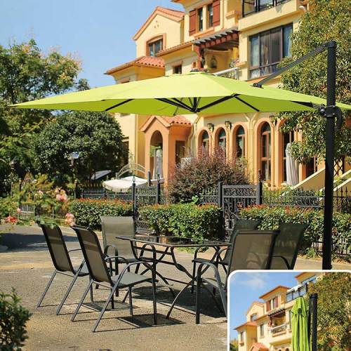 Wholesale custom commercial design restaurant parasol garden furniture 3x3-8 rome umbrella