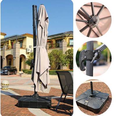 Garden patio parasol aluminum luxury  resort advertising sun beach umbrella outdoor