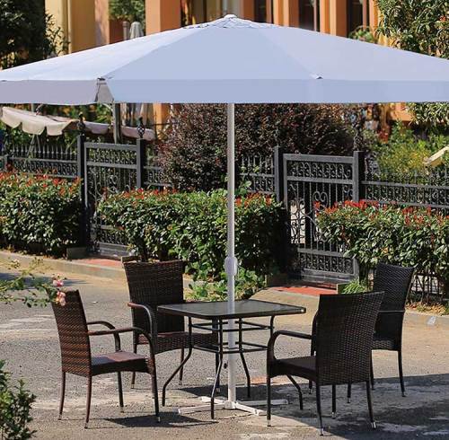 Garden waterproof and dustproof modern umbrellas parasol outdoor market