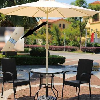 Wholesale cheap custom outdoor garden parasol for promotional