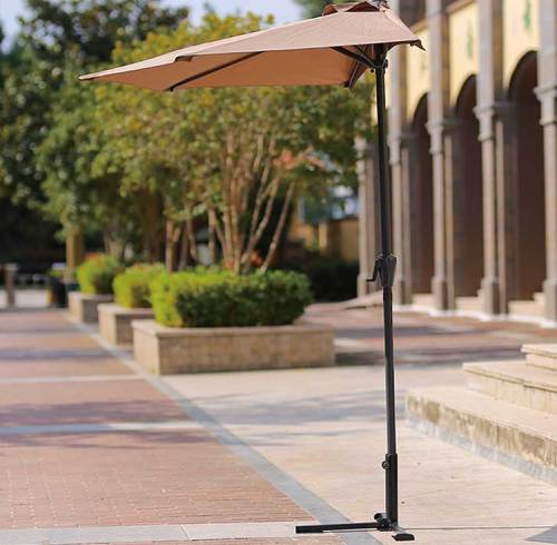 Promotional hotel resort outdoor parasols foldable custom outdoor parasol vintage