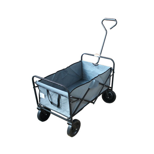 Mini Camping Trolley Collapsible Folding Utility Beach Wagon-Cloudyoutdoor