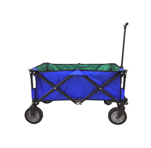 Conveniently Folded Folding Wagon Cart Trolley Wholesale for Easy Storage-Cloudyoutdoor