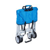 Single Layer D-shaped Handle Collapsible Outdoor Folding Wagon-Cloudyoutdoor