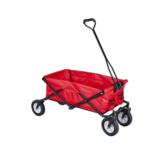Heavy Duty Wheel Garden Collapsable Outdoor Folding Utility Wagon-Cloudyoutdoor