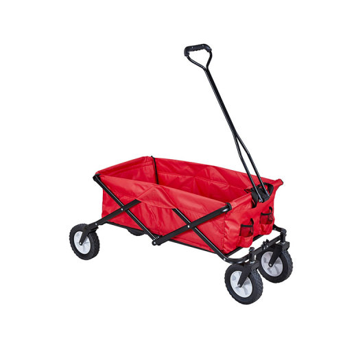 Heavy Duty Wheel Garden Collapsable Outdoor Folding Utility Wagon-Cloudyoutdoor