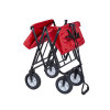 Heavy Duty Wheel Garden Collapsable Outdoor Folding Utility Wagon-Cloudyoutdoor