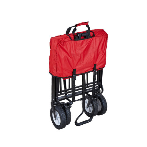 Heavy Duty Wheel Garden Collapsable Outdoor Folding Utility Wagon-Cloudyoutdoor