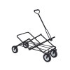 Heavy Duty Wheel Garden Collapsable Outdoor Folding Utility Wagon-Cloudyoutdoor