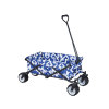 D-shaped Handle Garden Camping Outdoor Beach Folding Wagon-Cloudyoutdoor