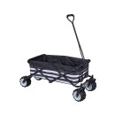 Garden Collapsible Multi-functional Folding Wagon Four-wheels with Solid Metal Frame-Cloudyoutdoor