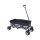 Garden Collapsible Multi-functional Folding Wagon Four-wheels with Solid Metal Frame-Cloudyoutdoor