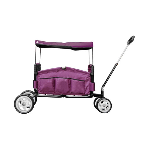 OEM 4 Wheel Outdoor Camping Garden Tool Folding Wagon-Cloudyoutdoor
