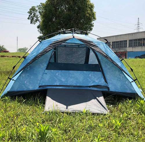Cheap blue eco tent outdoor camping waterproof tent