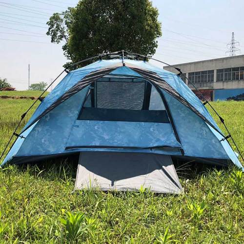 Cheap blue eco tent outdoor camping waterproof tent