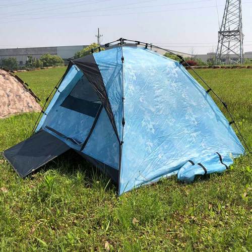 Cheap blue eco tent outdoor camping waterproof tent