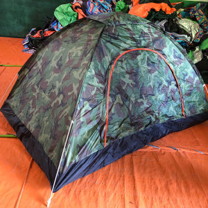 Lightweight outdoor backpacking 2 person pop up camping family tent