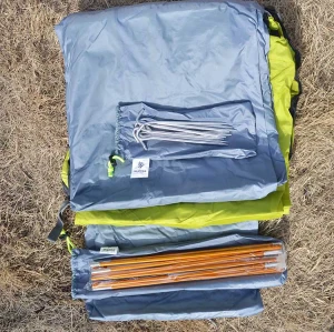 Backpacking tent pole desert 3-4 person ultralight camping tent waterproof