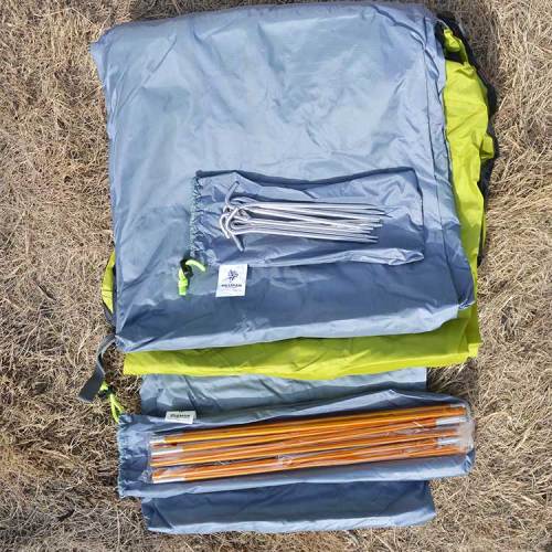 Backpacking tent pole desert 3-4 person ultralight camping tent waterproof