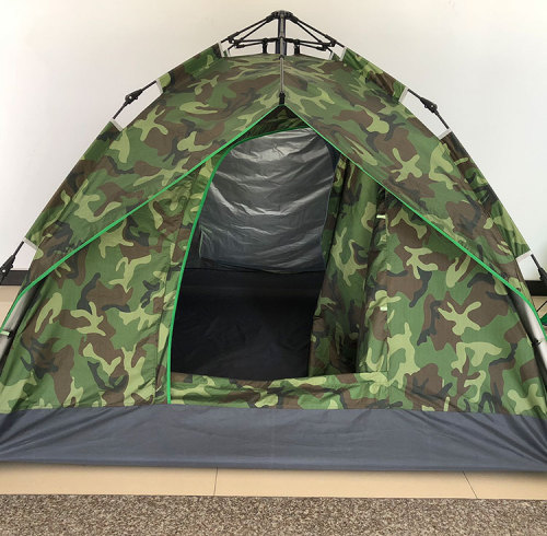 Camo color 3-4 person 2 doors double layers tents for events party