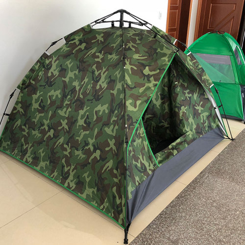Camo color 3-4 person 2 doors double layers tents for events party